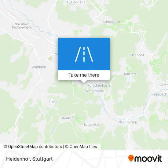 Карта Heidenhof