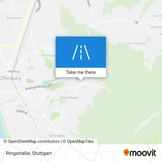 Карта Ringstraße