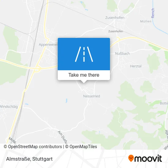 Карта Almstraße