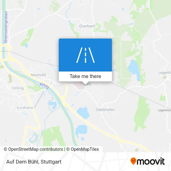 Карта Auf Dem Bühl