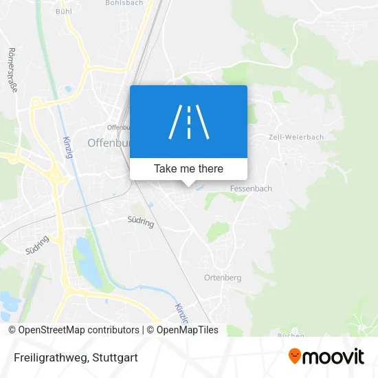 Карта Freiligrathweg