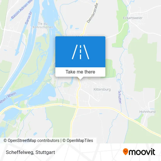 Карта Scheffelweg