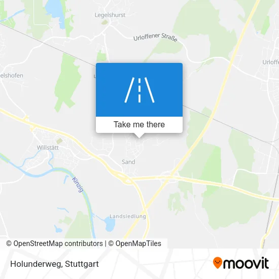 Карта Holunderweg