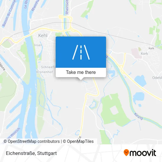 Карта Eichenstraße