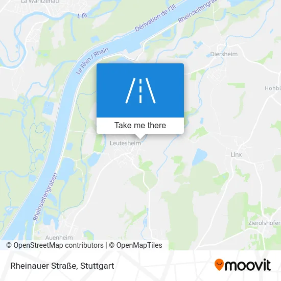 Rheinauer Straße map