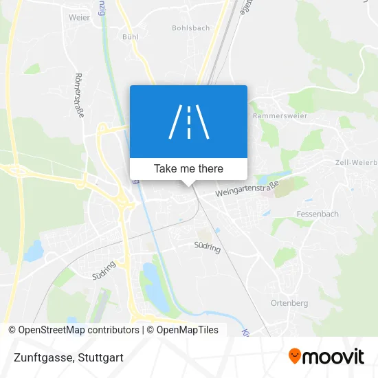 Карта Zunftgasse