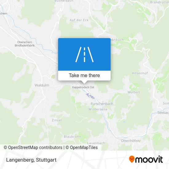 Карта Langenberg