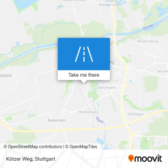 Карта Kötzer Weg