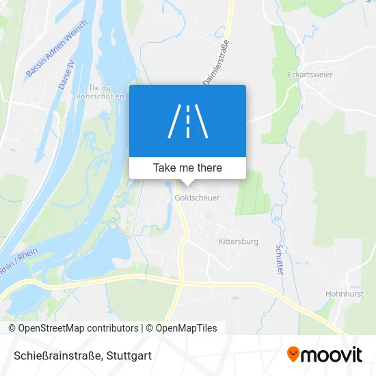 Карта Schießrainstraße