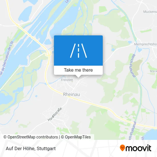 Карта Auf Der Höhe