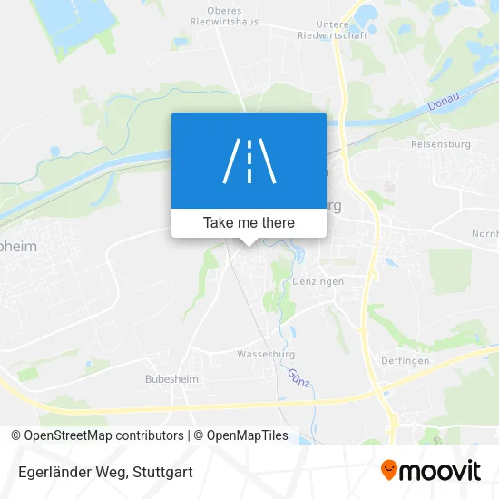 Карта Egerländer Weg