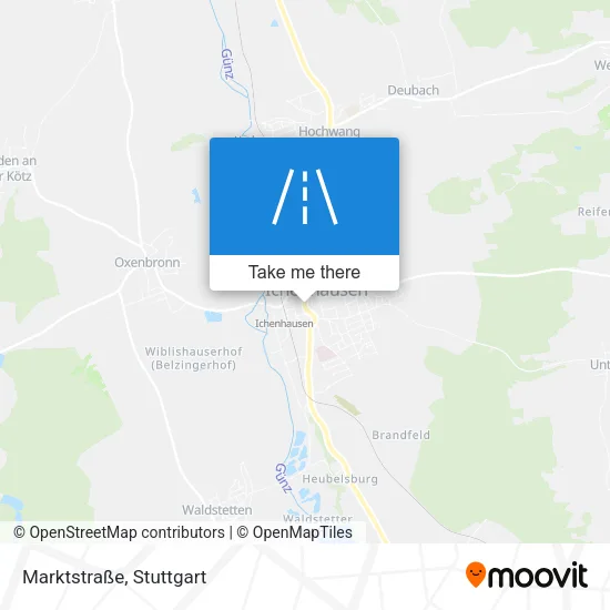 Карта Marktstraße