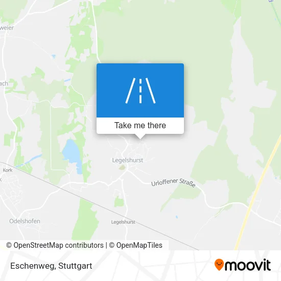 Карта Eschenweg