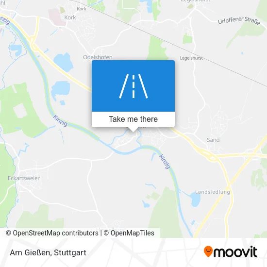 Карта Am Gießen