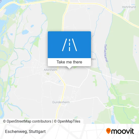 Карта Eschenweg