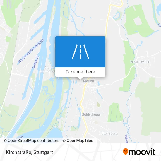 Карта Kirchstraße