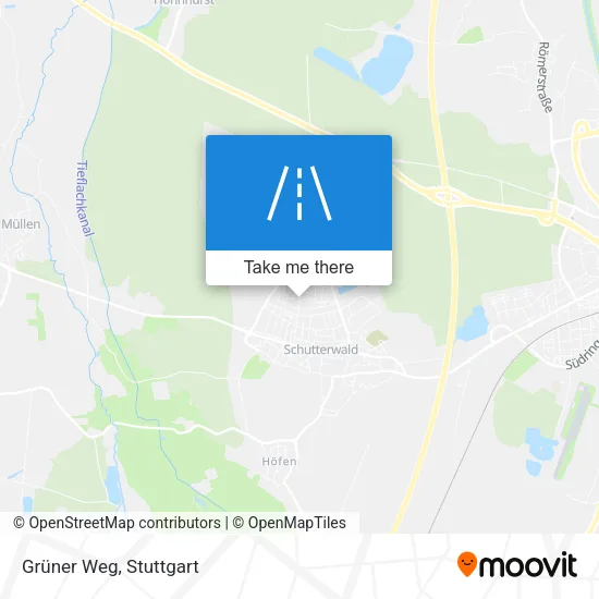 Карта Grüner Weg