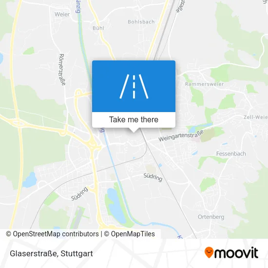 Карта Glaserstraße