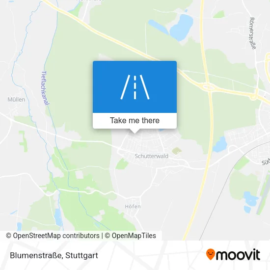 Карта Blumenstraße