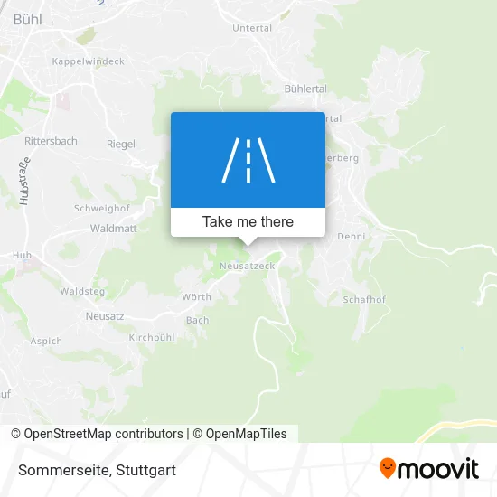 Карта Sommerseite