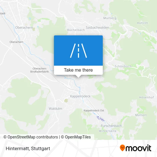 Карта Hintermatt