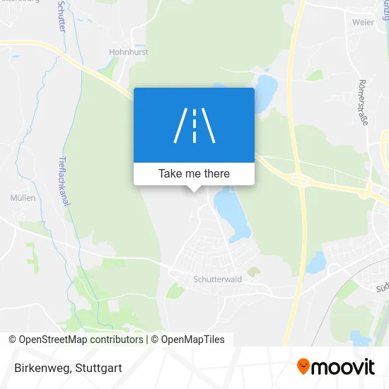 Карта Birkenweg