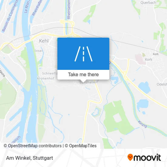 Карта Am Winkel