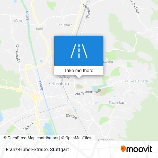 Карта Franz-Huber-Straße
