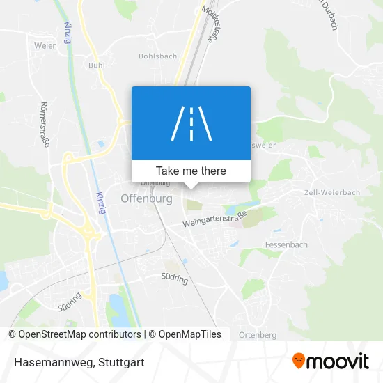 Карта Hasemannweg