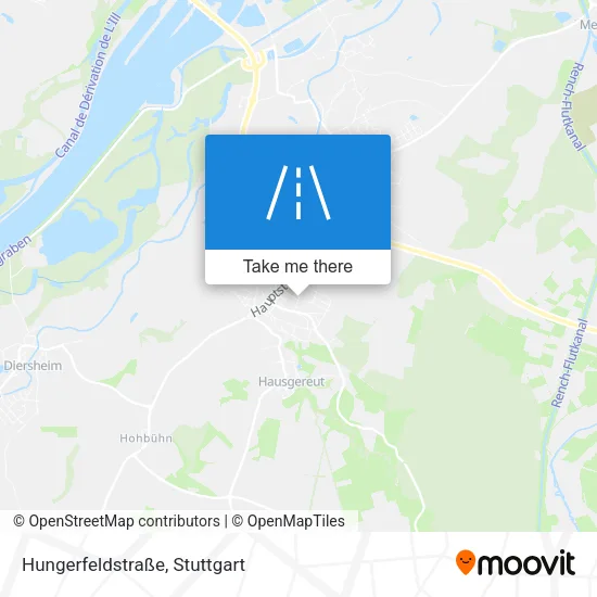 Карта Hungerfeldstraße