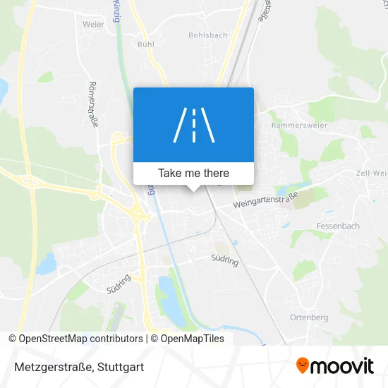 Карта Metzgerstraße