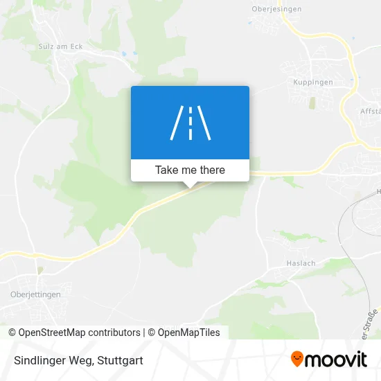 Sindlinger Weg map