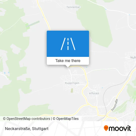 Карта Neckarstraße