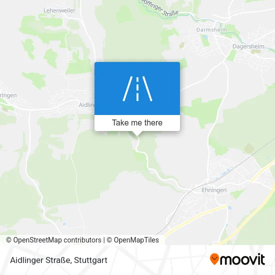Карта Aidlinger Straße