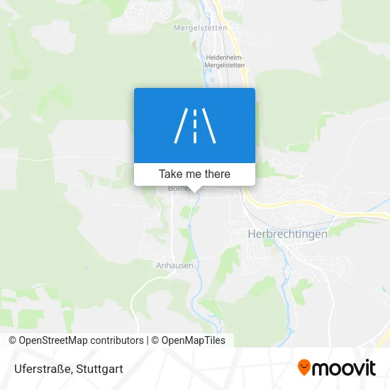 Карта Uferstraße