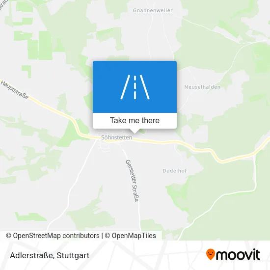 Карта Adlerstraße