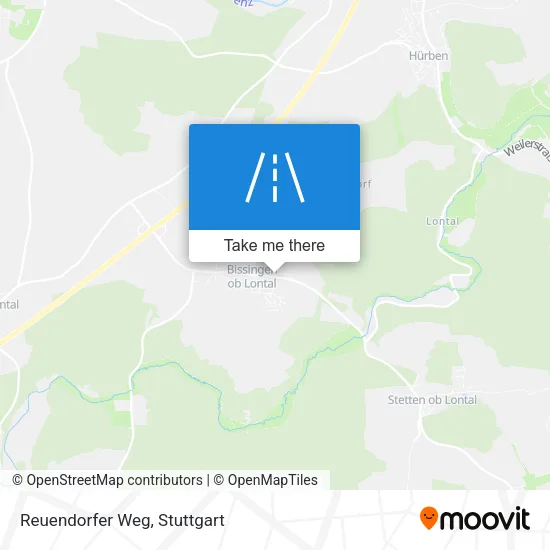 Карта Reuendorfer Weg