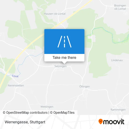 Карта Werrengasse