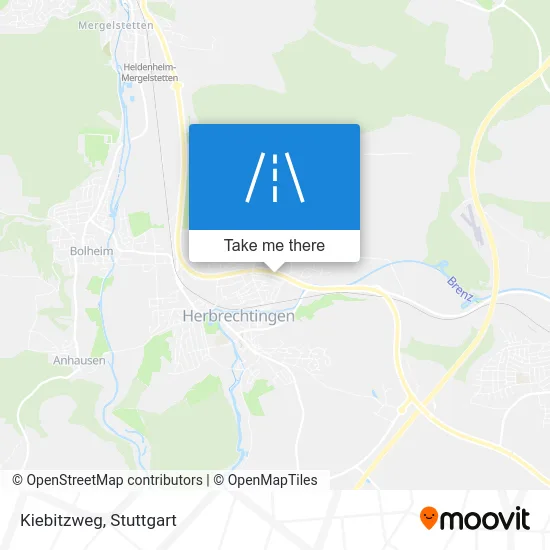 Карта Kiebitzweg