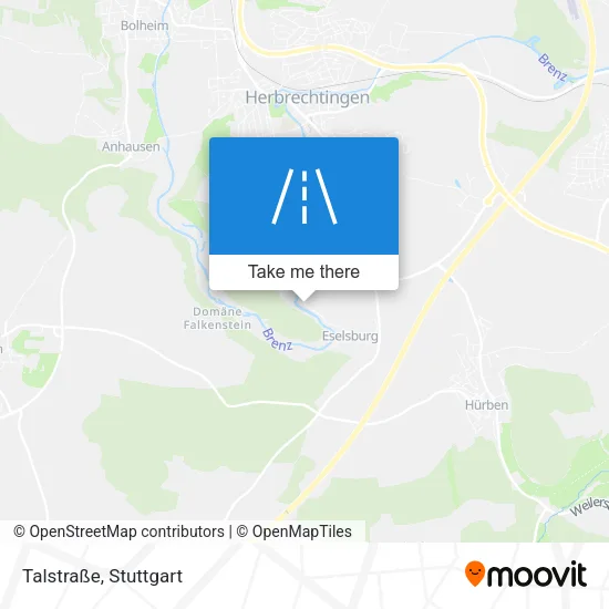 Карта Talstraße