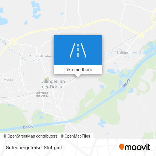 Карта Gutenbergstraße