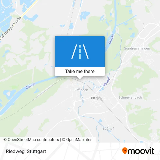 Riedweg map