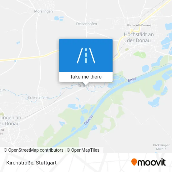 Карта Kirchstraße