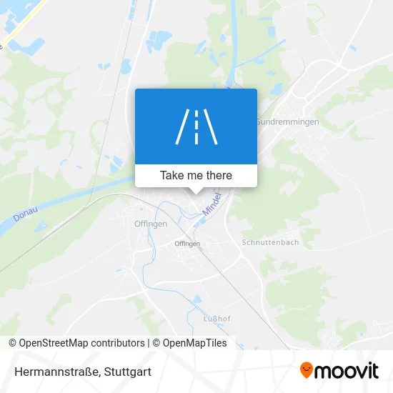Карта Hermannstraße