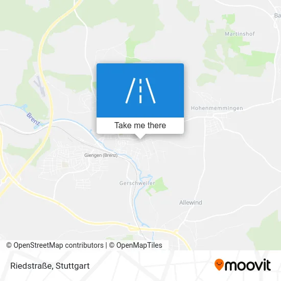 Riedstraße map