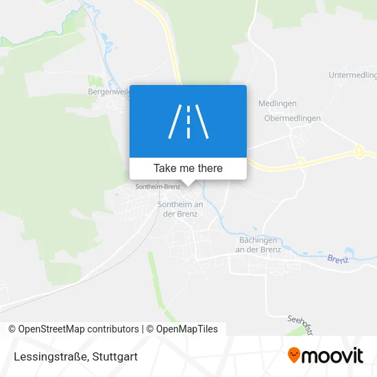 Карта Lessingstraße