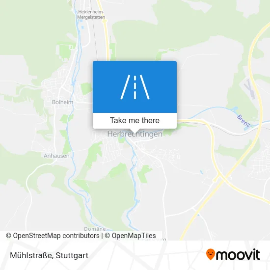 Карта Mühlstraße