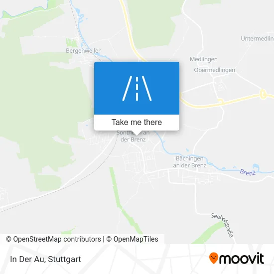In Der Au map