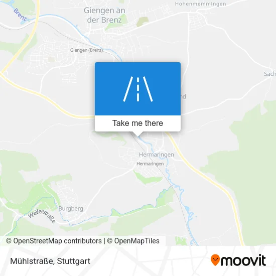 Карта Mühlstraße