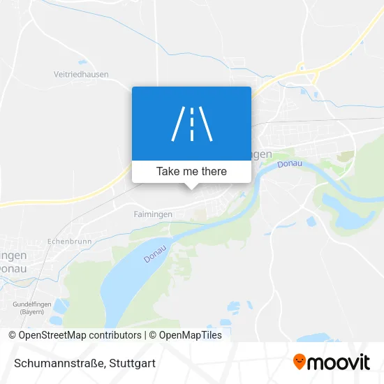 Карта Schumannstraße